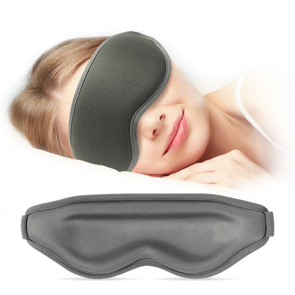 3D Sleep Mask for Women and Men, Zero Eye Pressure, 100% Light Blocking