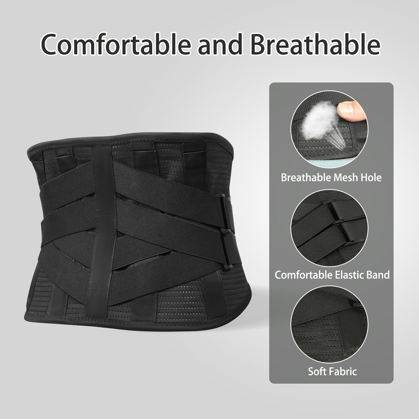 Back Support Brace for Lower Back Pain