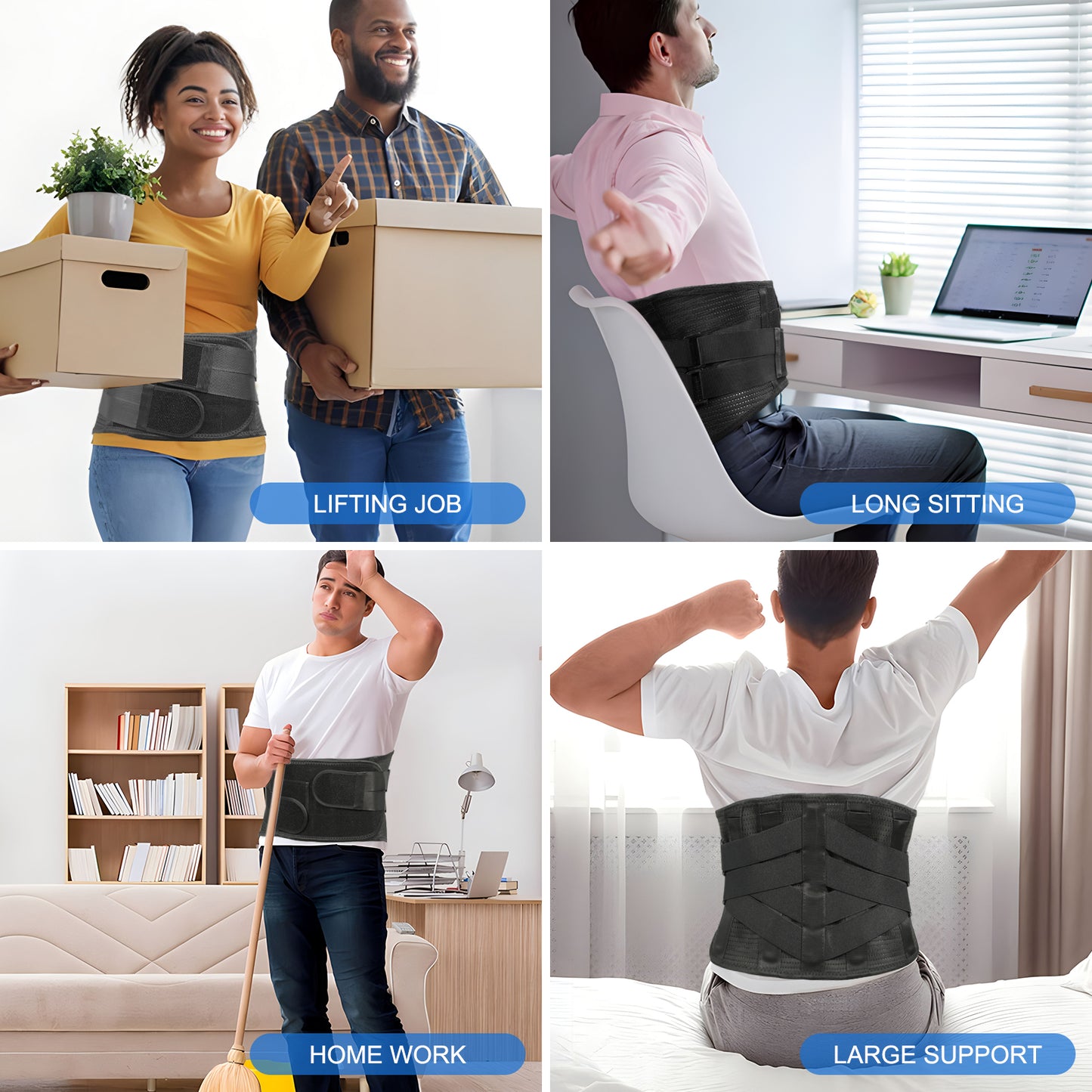 Back Support Brace for Lower Back Pain