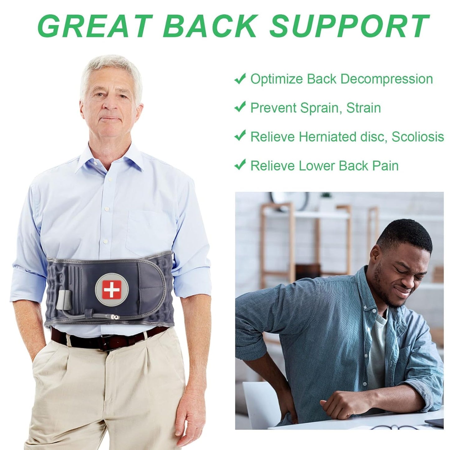Decompression Back Belt for Lower Back Pain